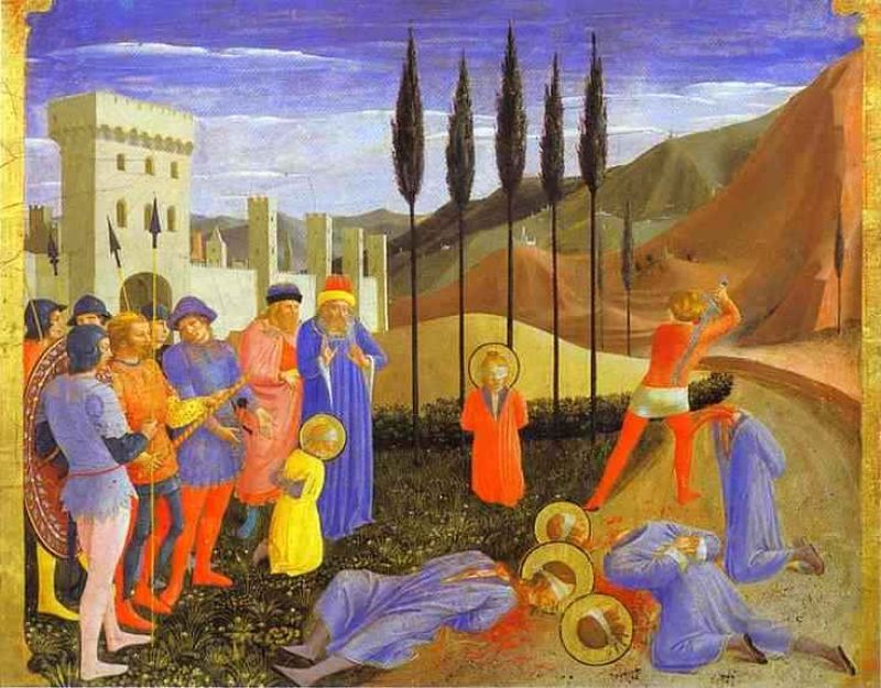 san marco altarpiece the beheading of cosmas and damian.jpg